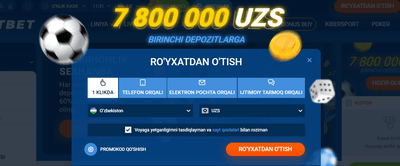 Ro'yxatdan o'tish